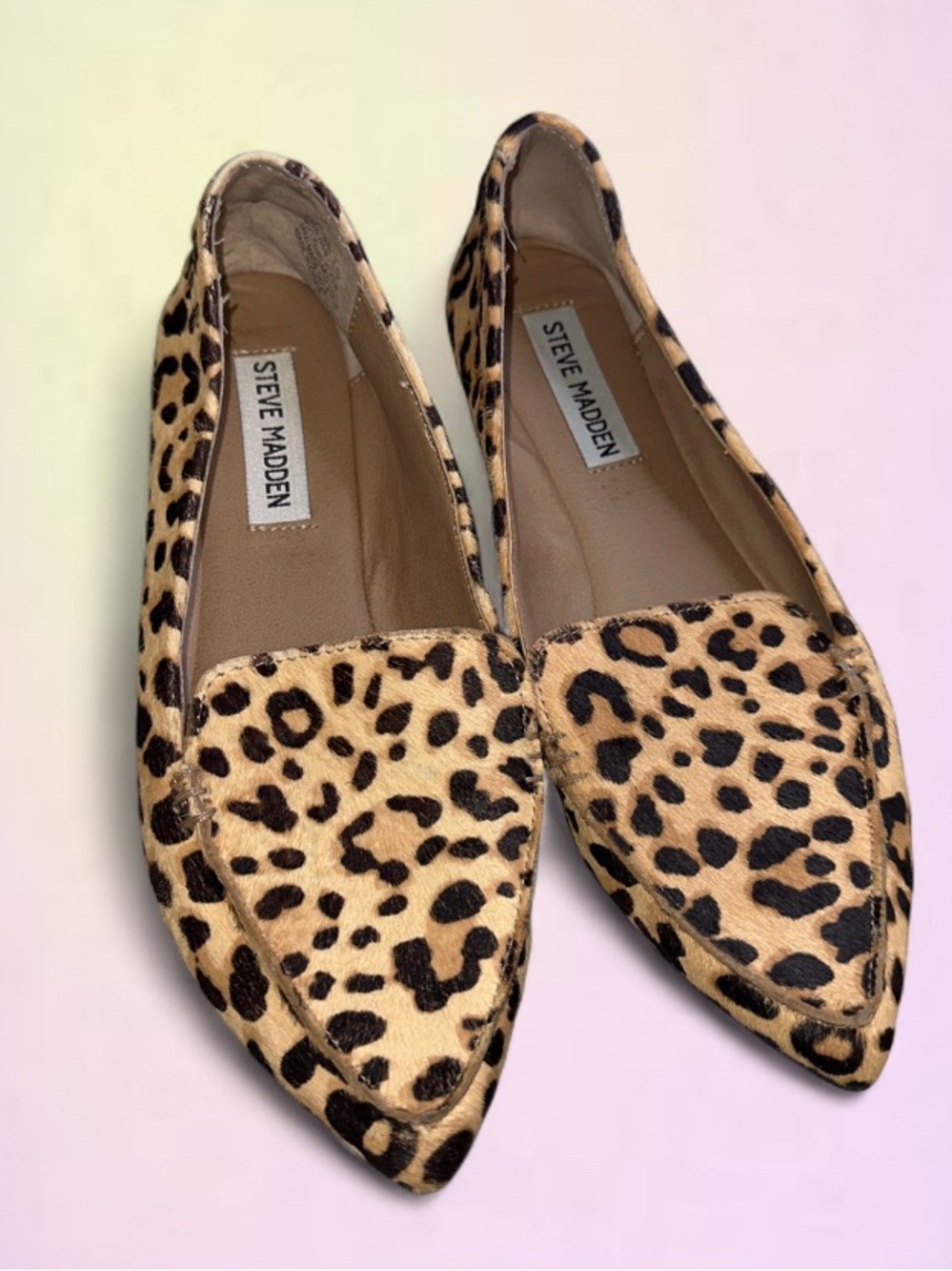 Steve Madden pointed toe flats 5.5